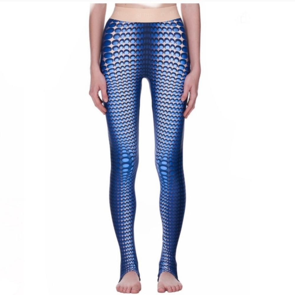 Marine serre moon fish second skin leggings
